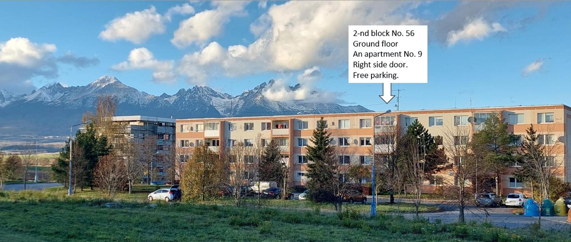Karki Music Apartment Poprad Esterno foto